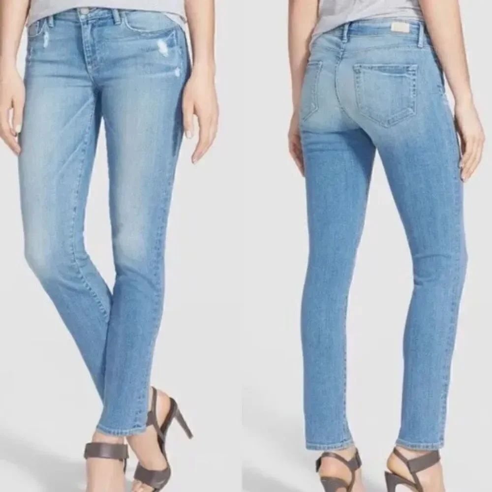 PAIGE Skyline Ankle Peg Whitley Jeans Size 28
